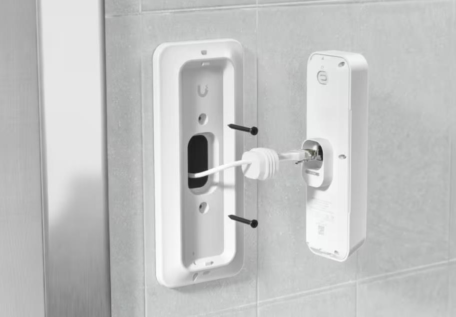 Ubiquiti UBNT G4 Doorbell Pro PoE Gang Box Mount White