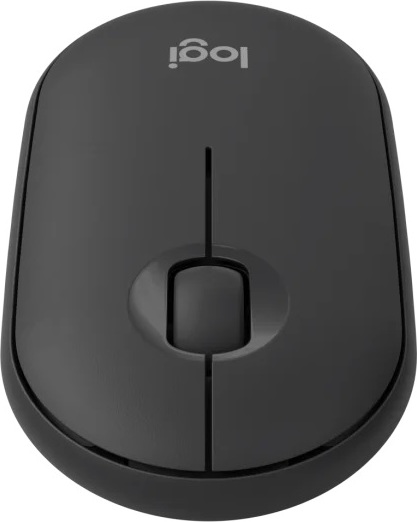 LOGITECH OEM Logitech Pebble Mouse 2 M350s/Cestovní/Optická/4 000 DPI/Bezdrátová Bluetooth/Grafitová