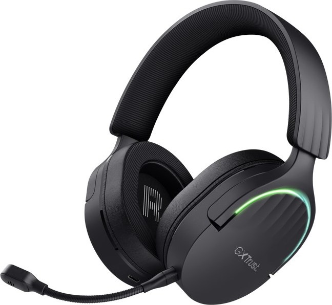 TRUST Herní sluchátka GXT 491 FAYZO, Bezdrátová, USB, černá