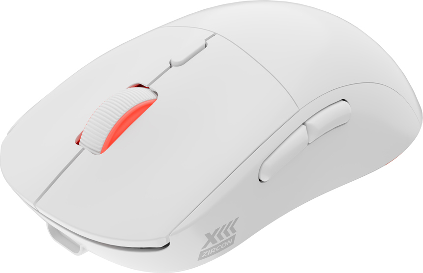 Genesis herní bezdrátová myš ZIRCON XIII/Herní/Optická/26 000 DPI/Bezdrátové USB/Bílá