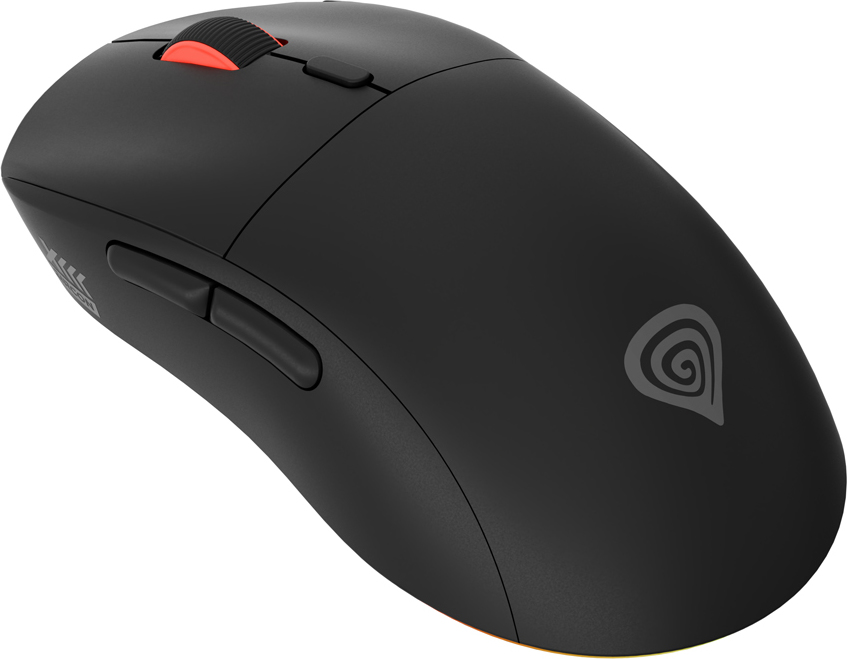 Genesis herní bezdrátová myš ZIRCON XIII/Herní/Optická/26 000 DPI/Bezdrátové USB/Černá