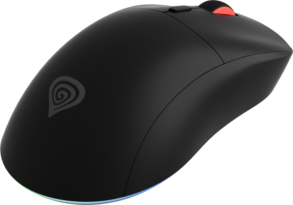 Genesis herní bezdrátová myš ZIRCON XIII/Herní/Optická/26 000 DPI/Bezdrátové USB/Černá