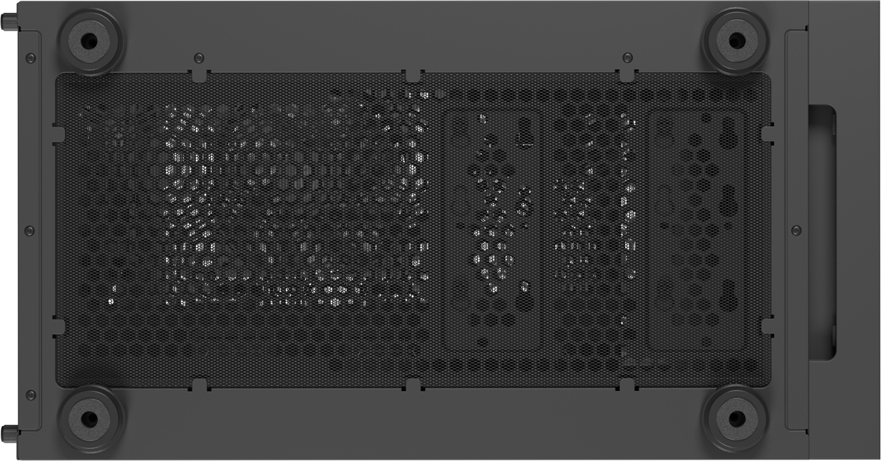 Počítačová skříň Genesis DIAXID 605F/Midi Tower/Transpar./Černá