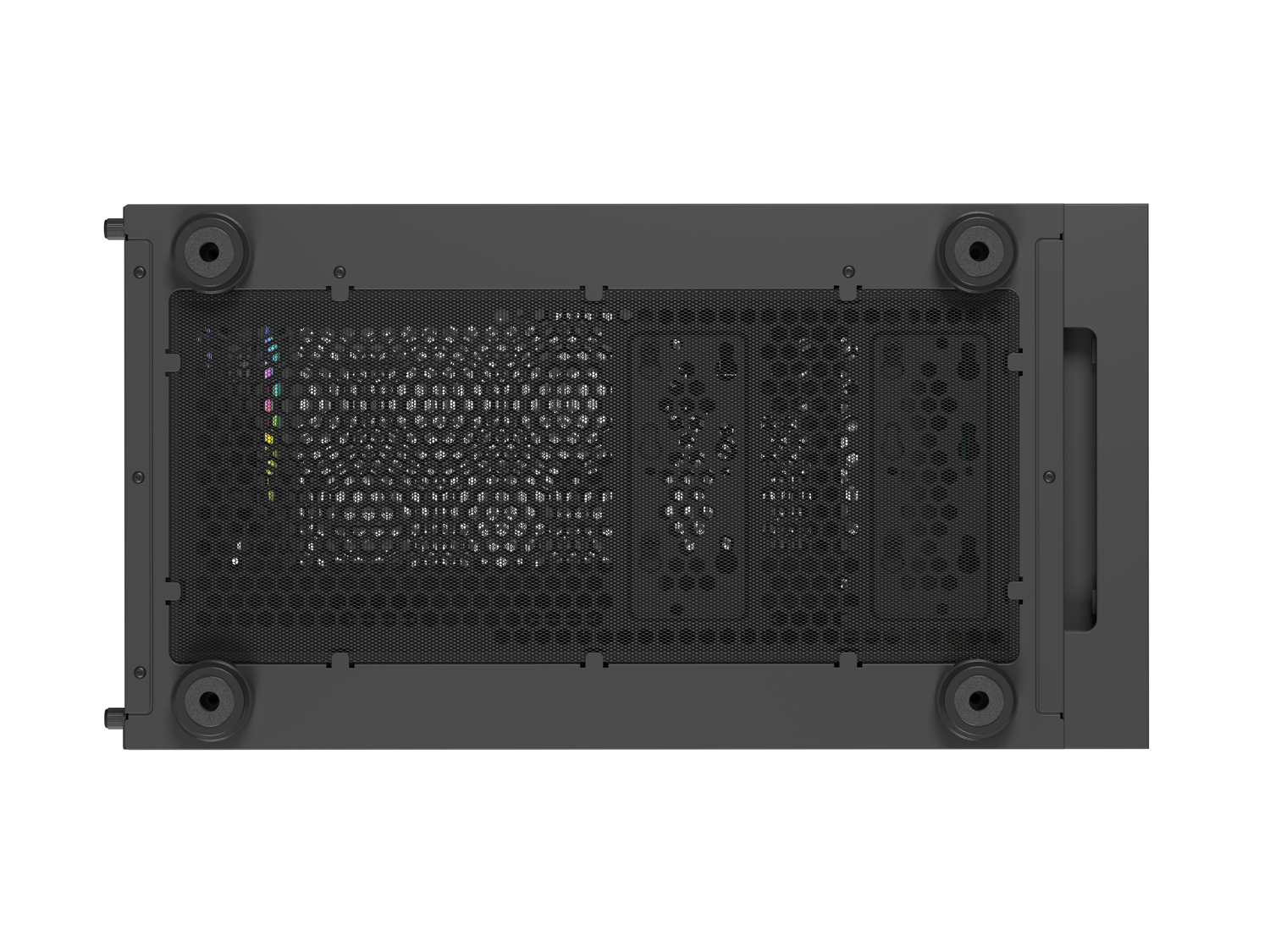Počítačová skříň Genesis DIAXID 605 ARGB/Midi Tower/Transpar./Černá