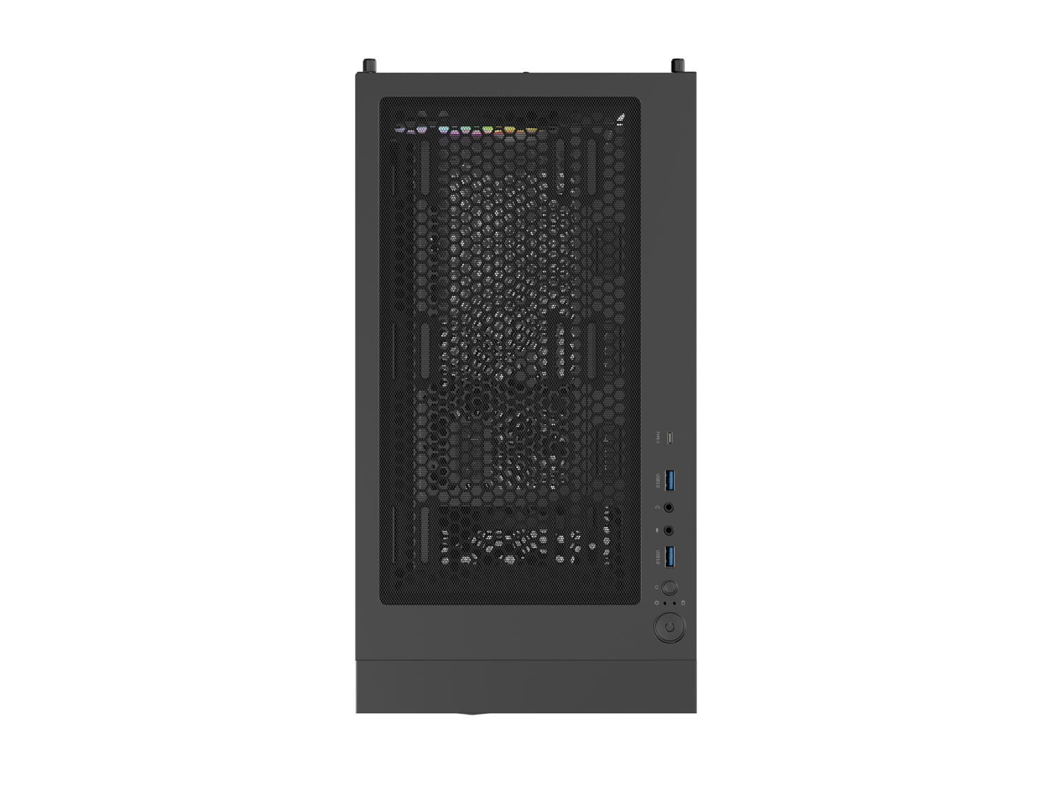 Počítačová skříň Genesis DIAXID 605 ARGB/Midi Tower/Transpar./Černá