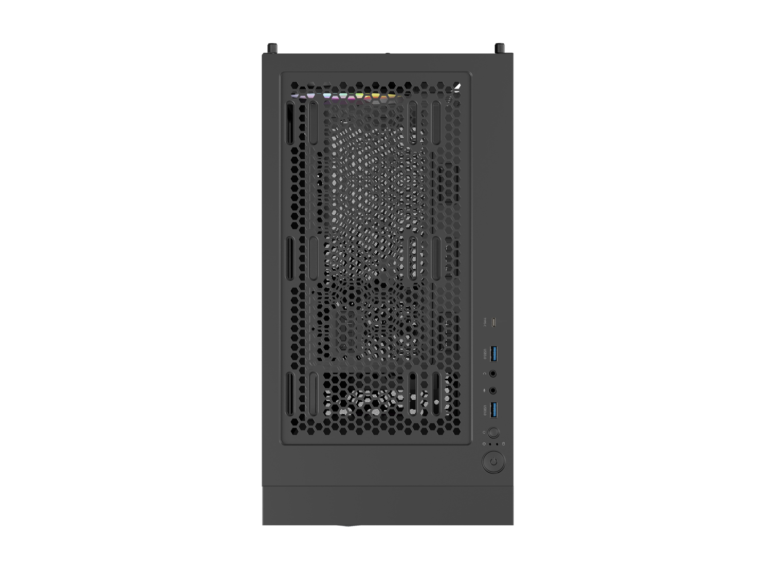 Počítačová skříň Genesis DIAXID 605 ARGB/Midi Tower/Transpar./Černá