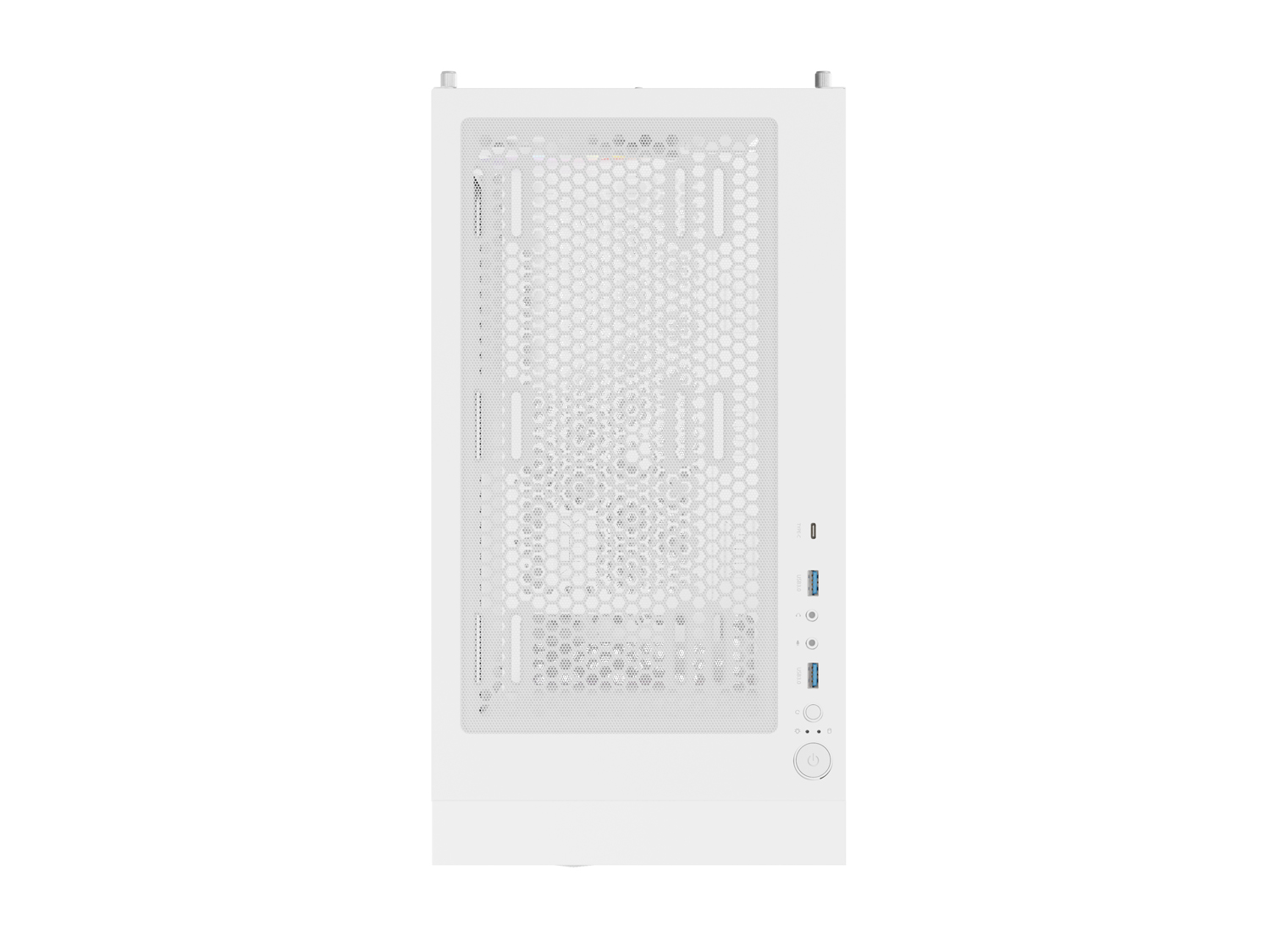 Počítačová skříň Genesis DIAXID 605 ARGB/Midi Tower/Transpar./Bílá