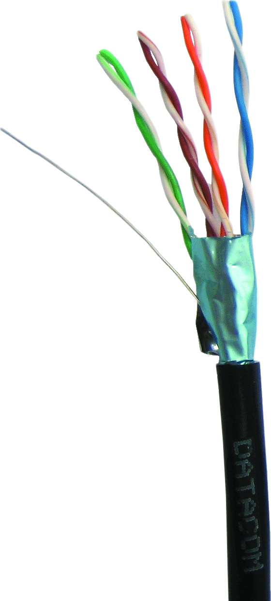 DATACOM FTP drát CAT5E 100m OUTDOOR