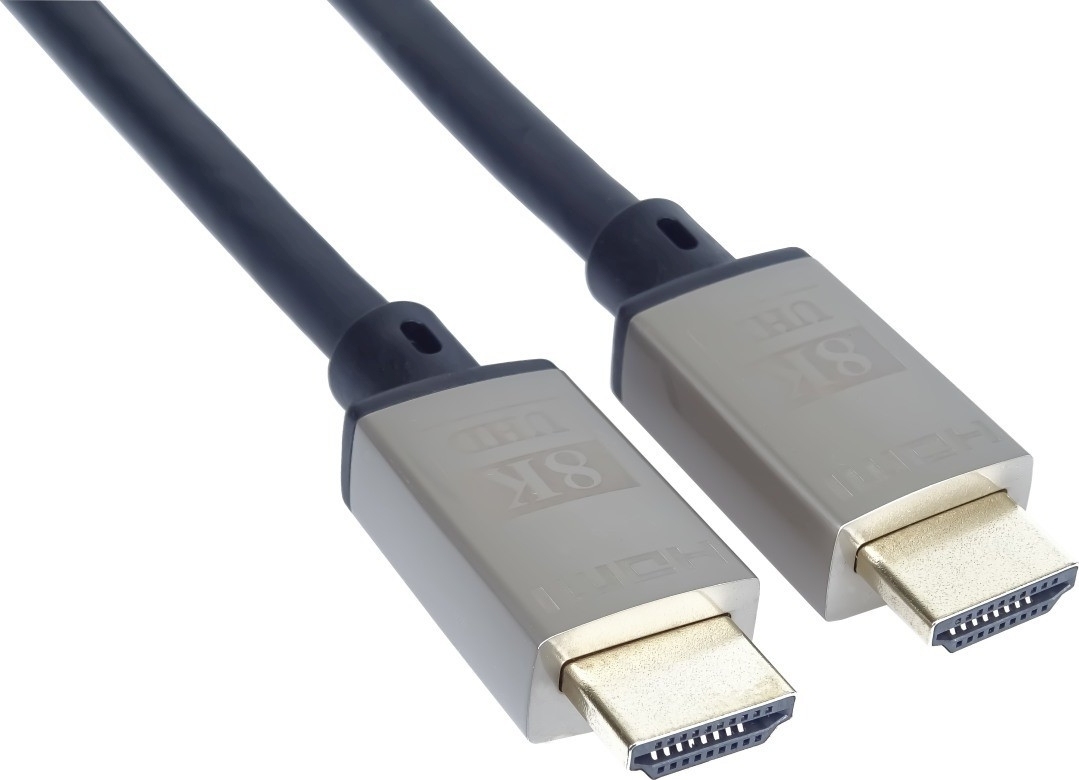 PremiumCord Ultra High Speed HDMI 2.1 kabel 8K@60Hz, 4K@120Hz délka 5m kovové pozlacené konektory
