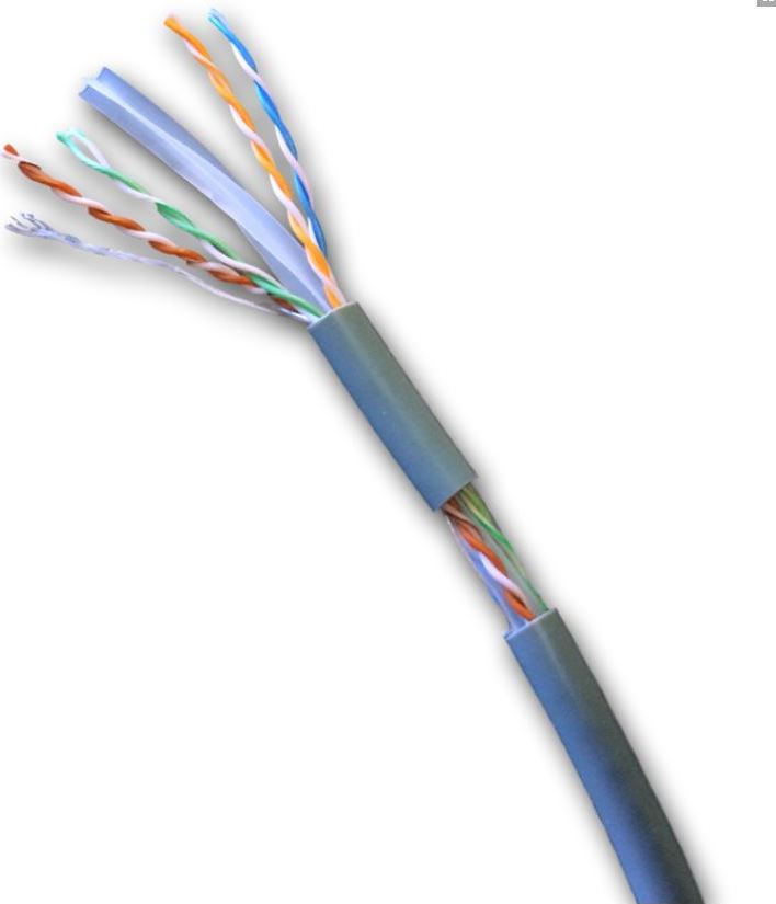 DATACOM UTP flex,Cat6 PVC,šedý,305m,lanko
