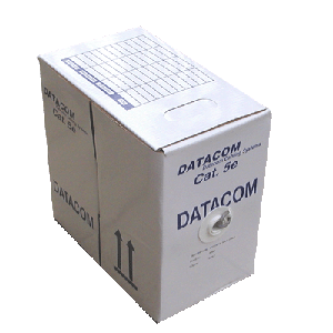 DATACOM UTP Cat5e PVC kabel 305m (lanko) žlutý