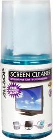 ALLSOP Čistící sprej Screen Cleaner+ hadřík z mikrovlákna