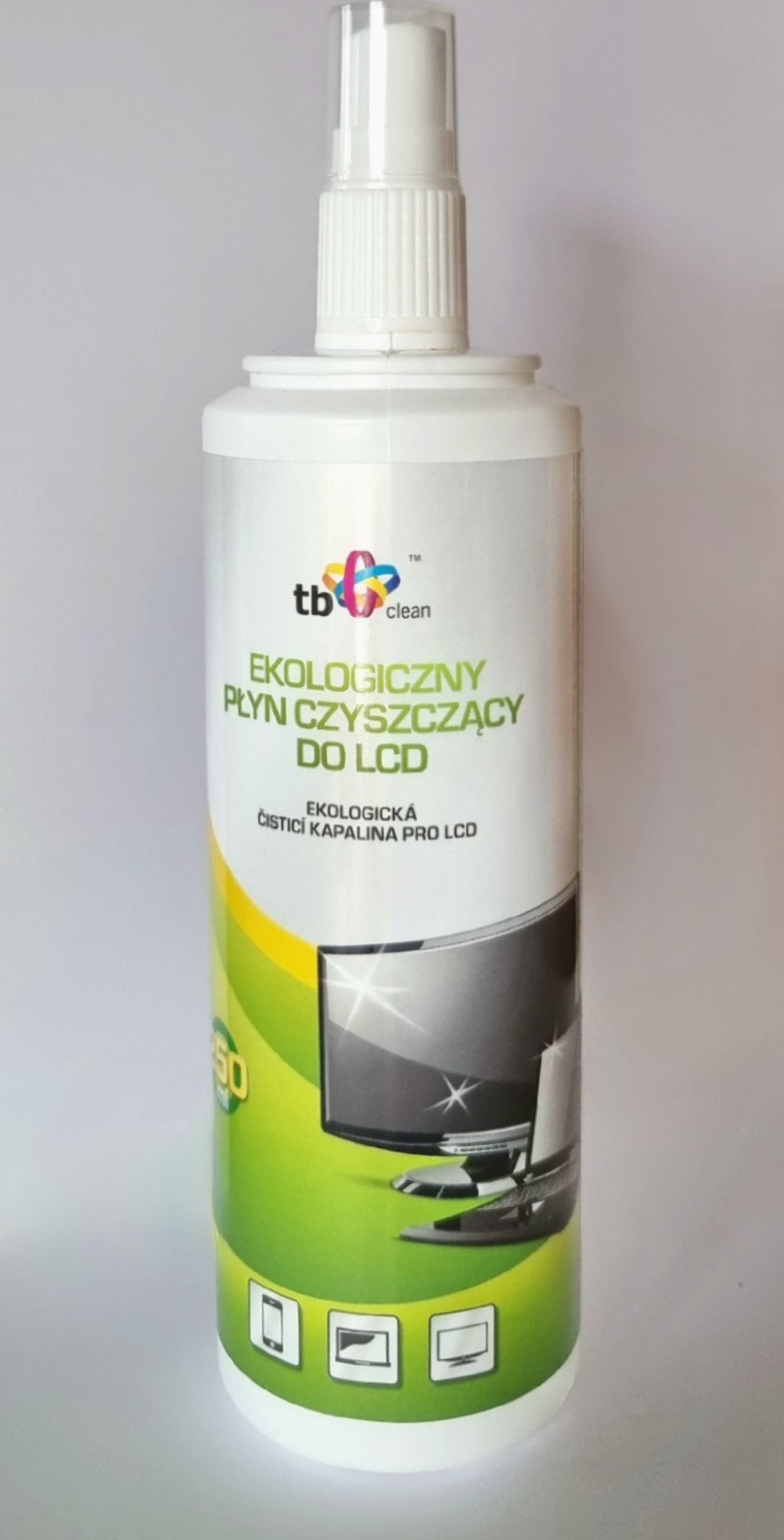 TB Clean Eko. čistící kapalina na displeje, 250 ml