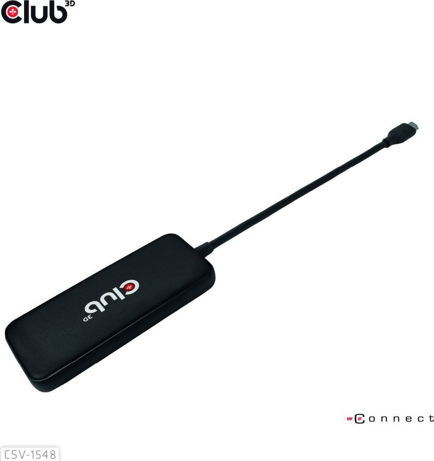 Club 3D Club3D hub 1xUSB-C na 4xUSB-C, 10Gbps port, PD 3.0