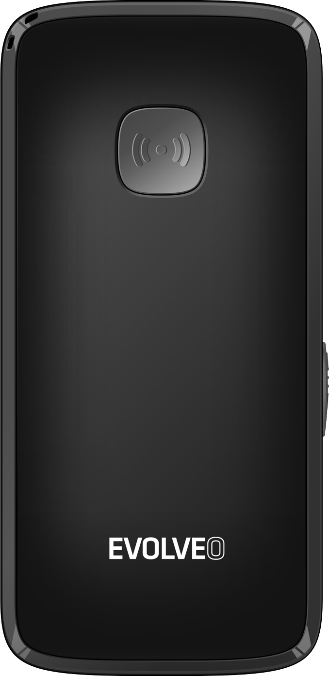 EVOLVEO Mobilní telefon pro seniory EasyPhone ID, černá