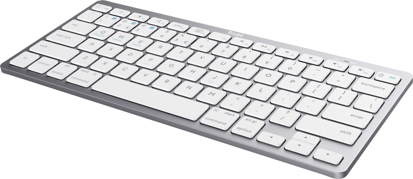TRUST bezdrátová klávesnice BASICS Wireless Bluetooth keyboard CZ/SK