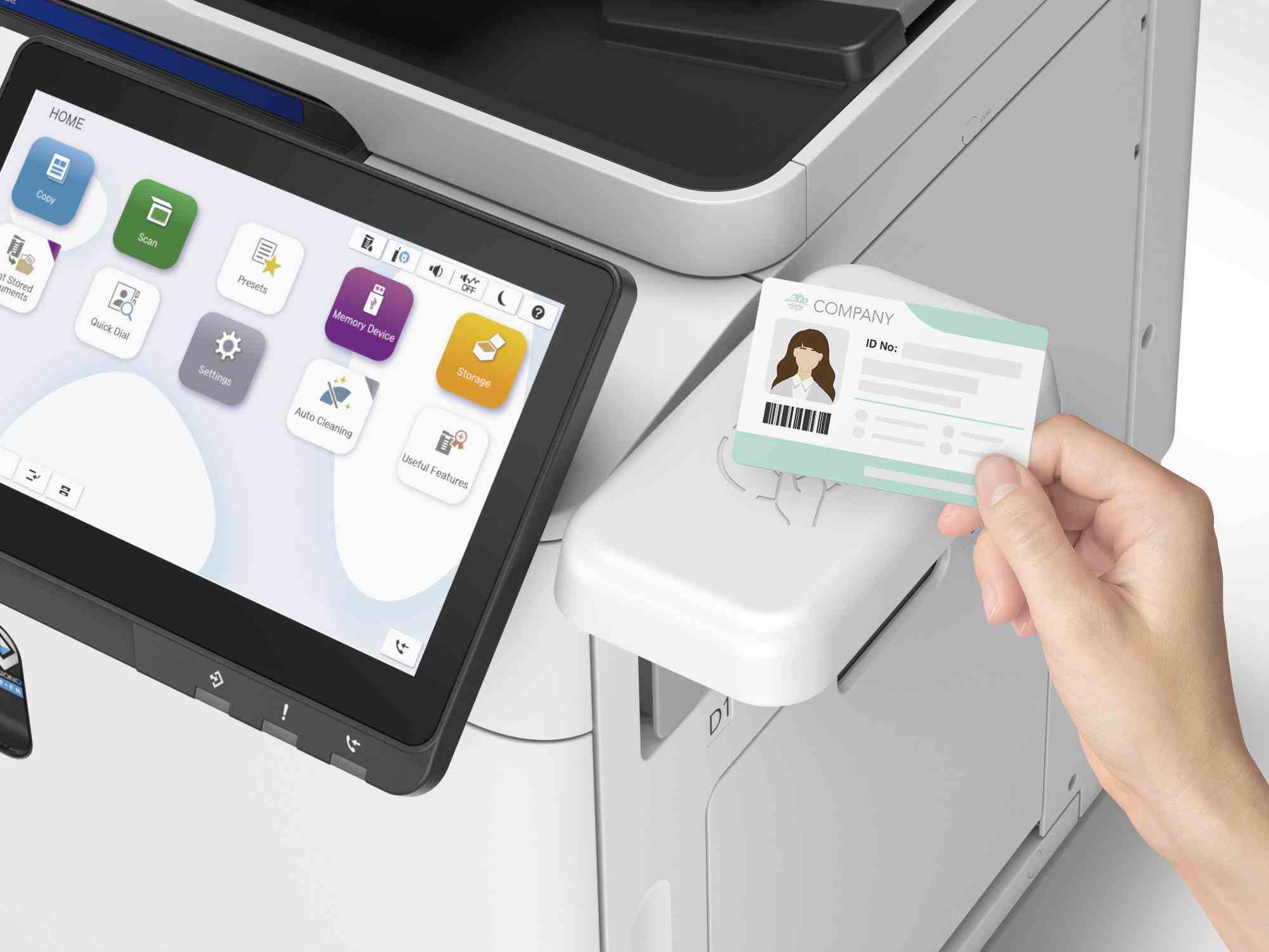EPSON tiskárna ink WorkForce Enterprise AM-C400, 4v1, A4, 40ppm, 600x2400dpi, LAN, USB, Wi-Fi, ADF