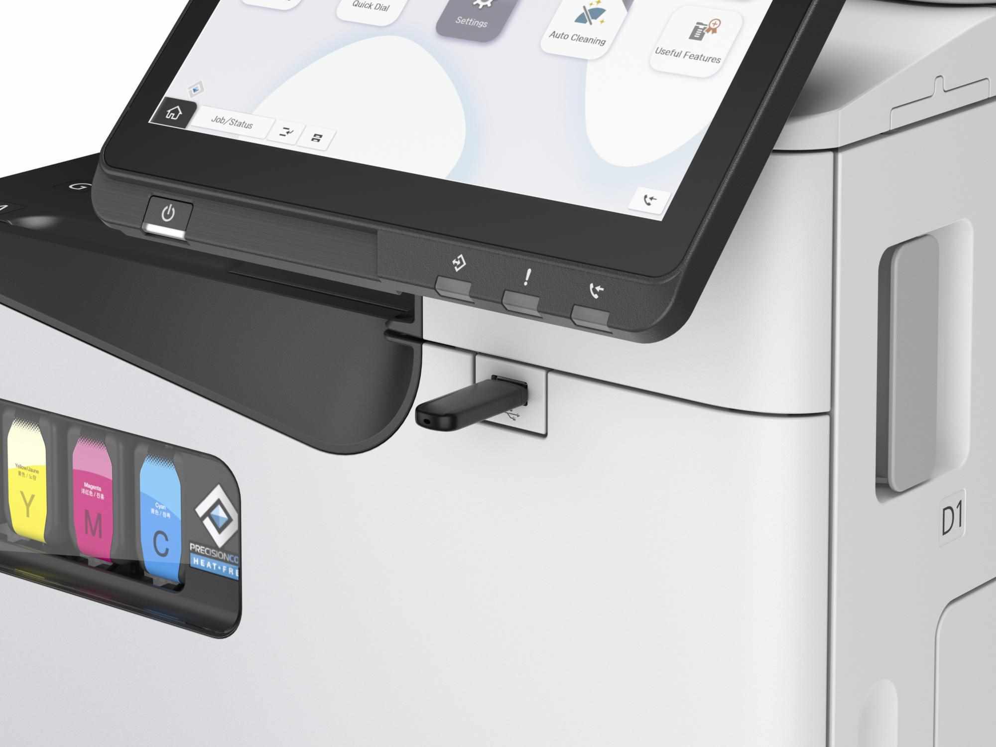 EPSON tiskárna ink WorkForce Enterprise AM-C400, 4v1, A4, 40ppm, 600x2400dpi, LAN, USB, Wi-Fi, ADF