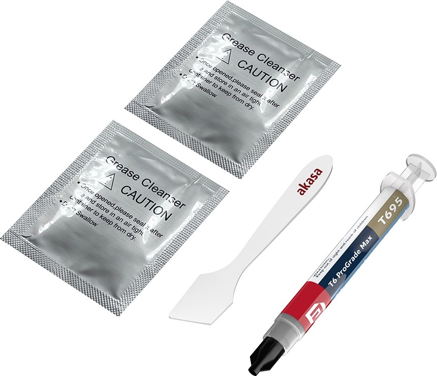 AKASA Teplovodivá pasta T6 ProGrade Max, 4g, šedá