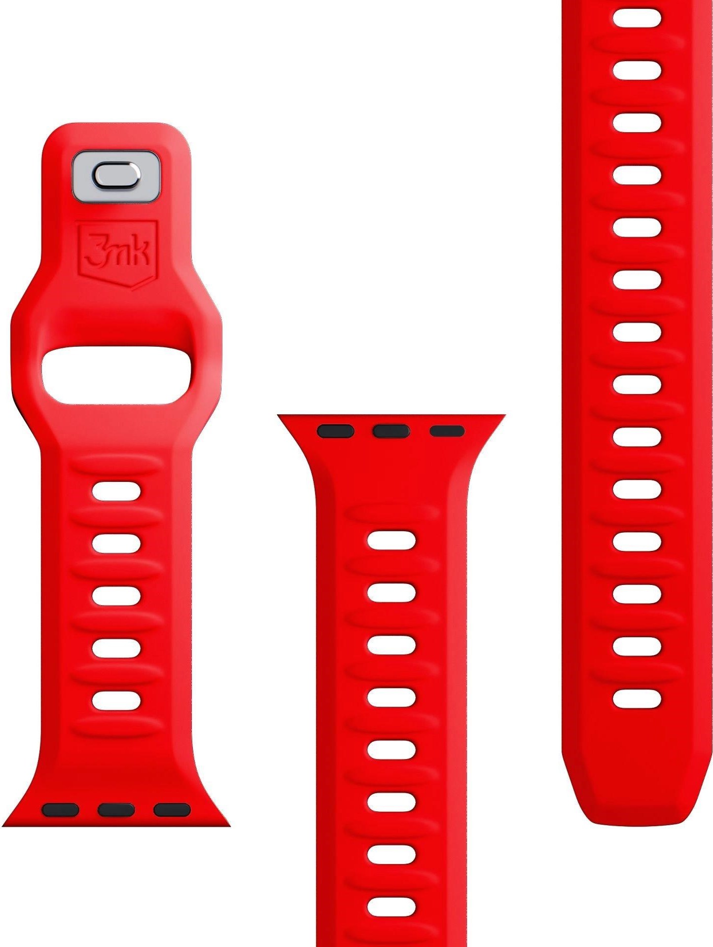 3mk řemínek Watch Strap pro Apple 38/40/41 mm Red