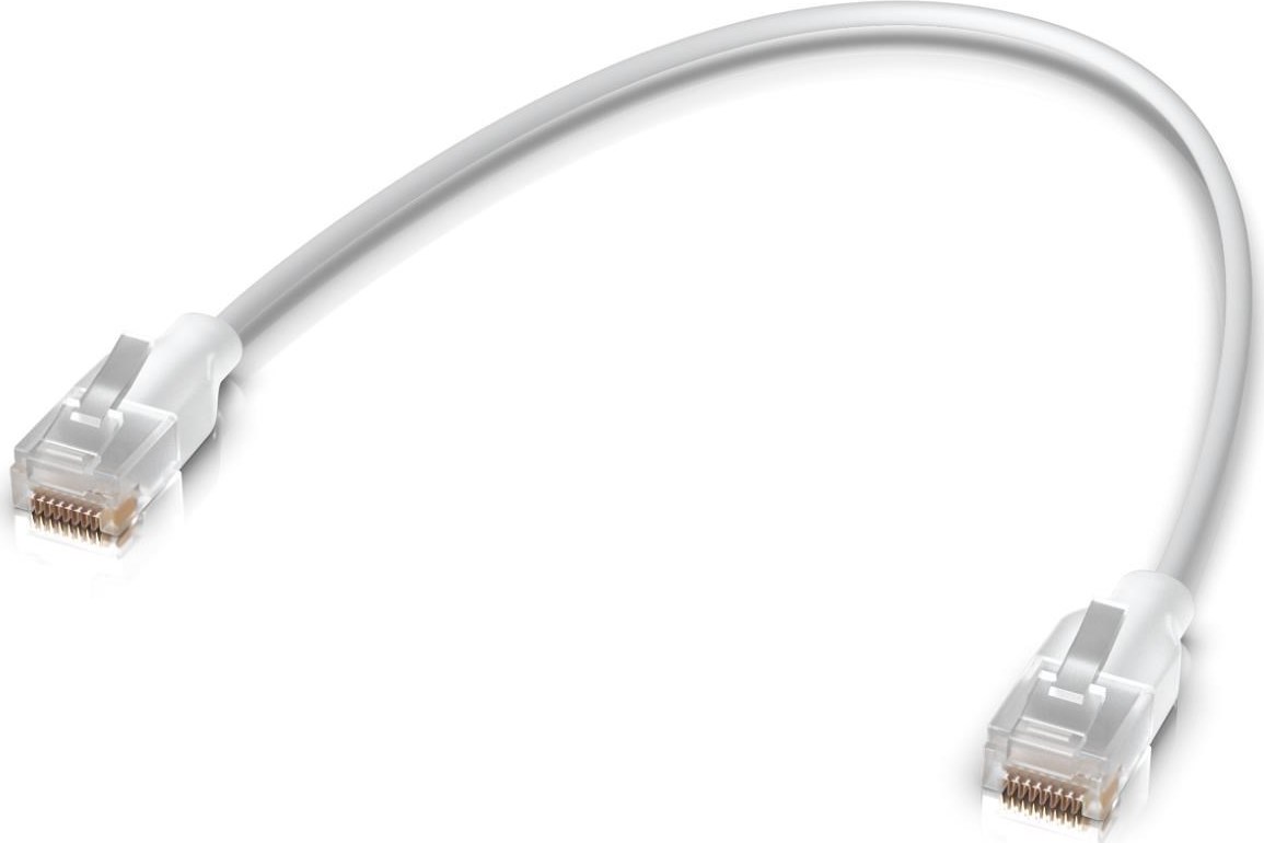 Ubiquiti UBNT UniFi Etherlighting Patch kabel 0,15m, bílý