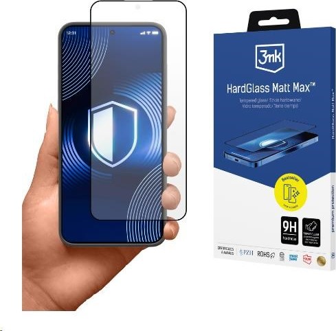 3mk tvrzené sklo HardGlass Matt Max pro iPhone 13/13 Pro/14/16E/17E