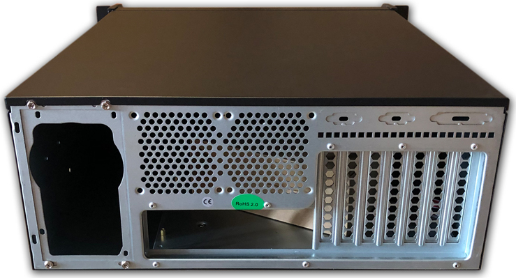 DATACOM 19" Case IPC 4U/485mm Černý bez PSU