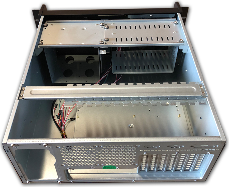 DATACOM 19" Case IPC 4U/485mm Černý bez PSU