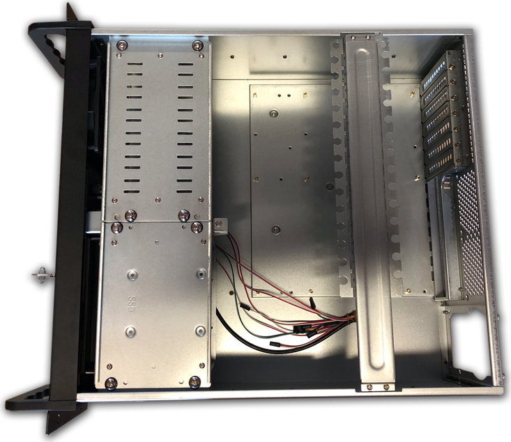 DATACOM 19" Case IPC 4U/485mm Černý bez PSU