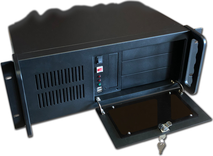 DATACOM 19" Case IPC 4U/485mm Černý bez PSU