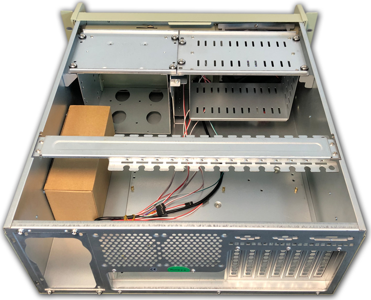 DATACOM 19" Case IPC 4U/485mm Šedý bez PSU
