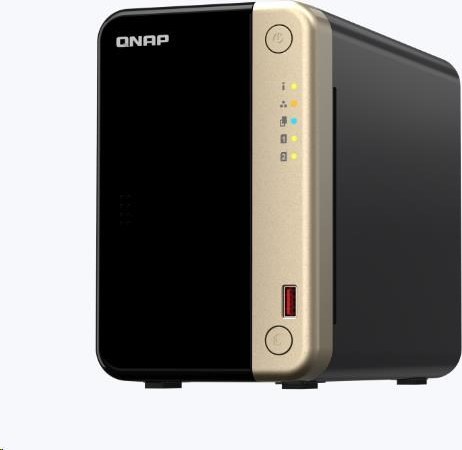 QNAP TS-264-8G (4C/CeleronN5095/2,9GHz/8GBRAM/2xSATA/2xM.2/2x2,5GbE/2xUSB2.0/2xUSB3.2/1xPCIe/1xHDMI)