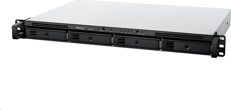 Synology RS422+ RackStation (2C/RyzenR1600/2,6-3,1 GHz/2GBRAM/4xSATA/1xUSB3.0/2xGbE/1xPCIeGen3)