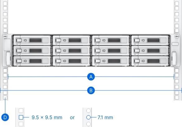 Súprava posuvných koľajníc Synology RKS-02 pre RackStation