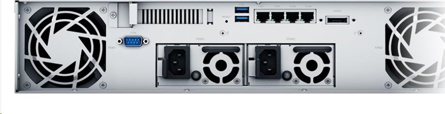 Synology RS1221RP+ RackStation (4C/Ryzen V1500B/2,2GHz/4GBRAM/8xSATA/2xUSB3.0/4xGbE/1xPCle/RP)