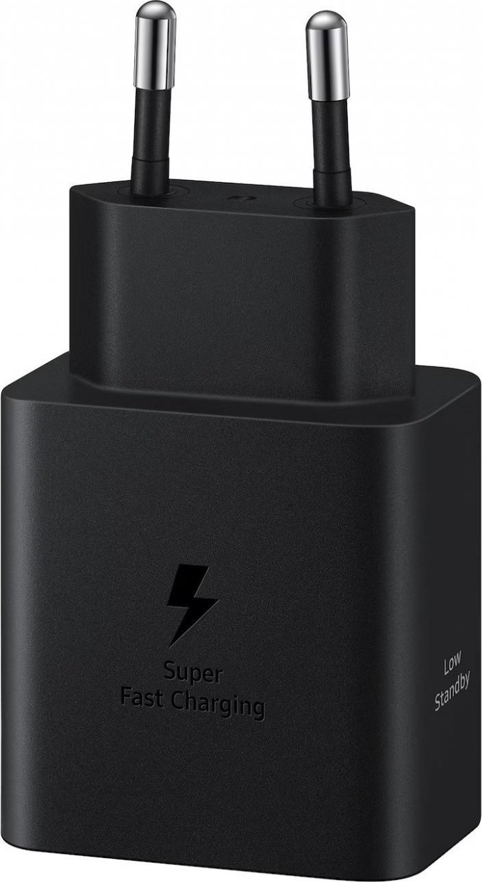 Samsung cestovní nabíječka EP-T4511XBE, Fast Charging 45W, USB-C + datový kabel USB-C, černá