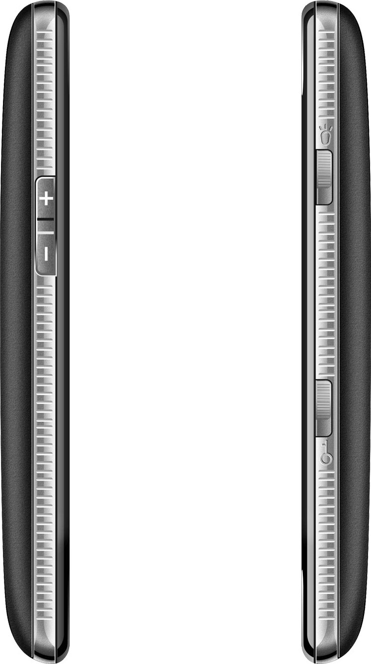 EVOLVEO EasyPhone XR, mobilní telefon pro seniory s nabíjecím stojánkem, černá