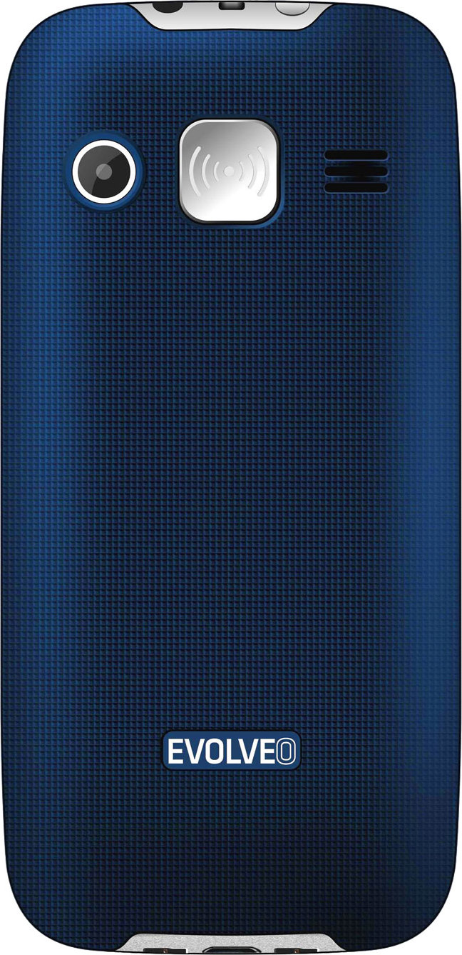 EVOLVEO EasyPhone XR, mobilní telefon pro seniory s nabíjecím stojánkem, modrá