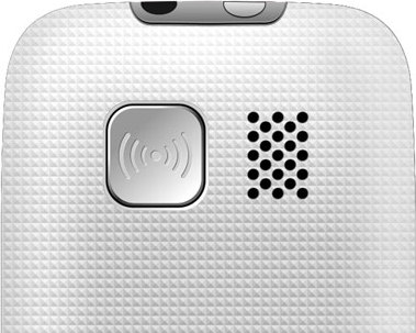 EVOLVEO EasyPhone, mobilní telefon pro seniory s nabíjecím stojánkem, bílá