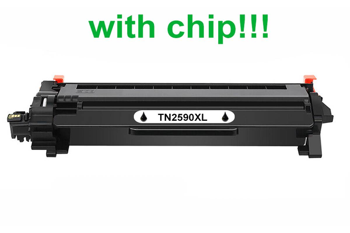Kompatibilný toner pre Brother TN-2590XL Black s čipom na 3000 strán