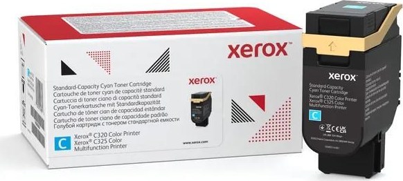 Xerox Cyan Standard Capacity Toner Cartridge pro C320/C325 (1800 stran)