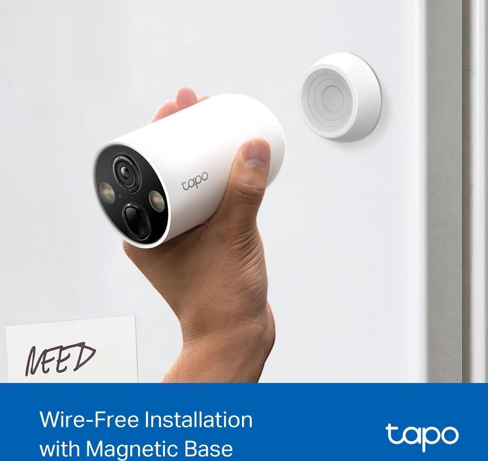 TP-Link Tapo C425 venkovní kamera (4MP, 2K QHD, 1440p, IR 15m, WiFi, micro SD card, IP66)