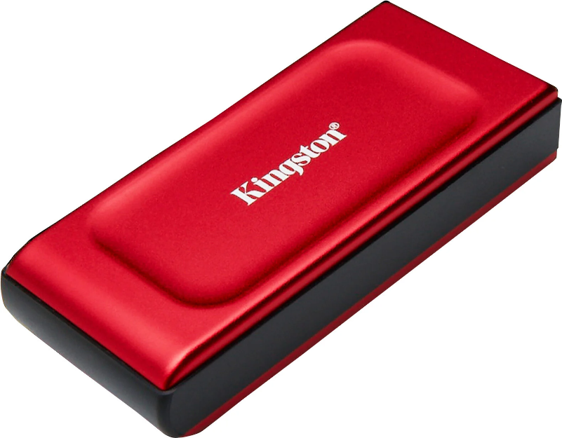 Kingston Externí SSD 2TB XS1000, USB 3.2, červená