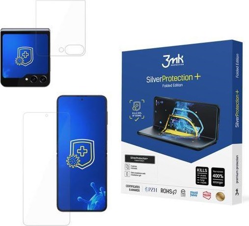 3mk ochranná folie SilverProtection+ Folded Edition pro Samsung Galaxy Z Flip 6/7 FE