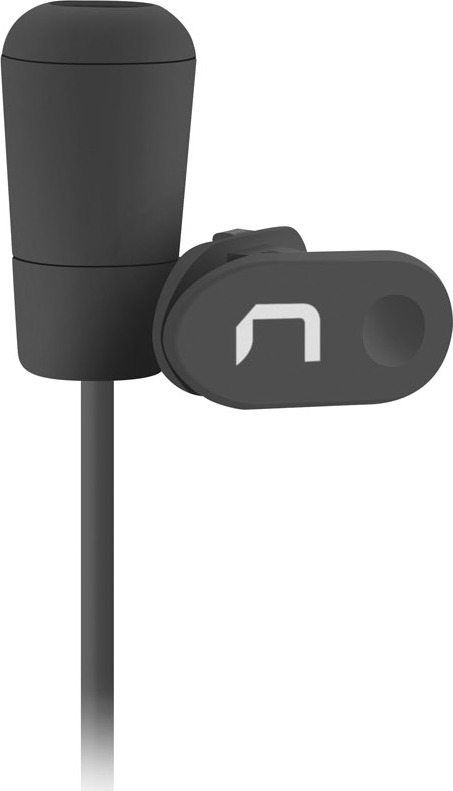 Mikrofon Natec Bee, držák na klip, 3,5mm jack, 1,8m