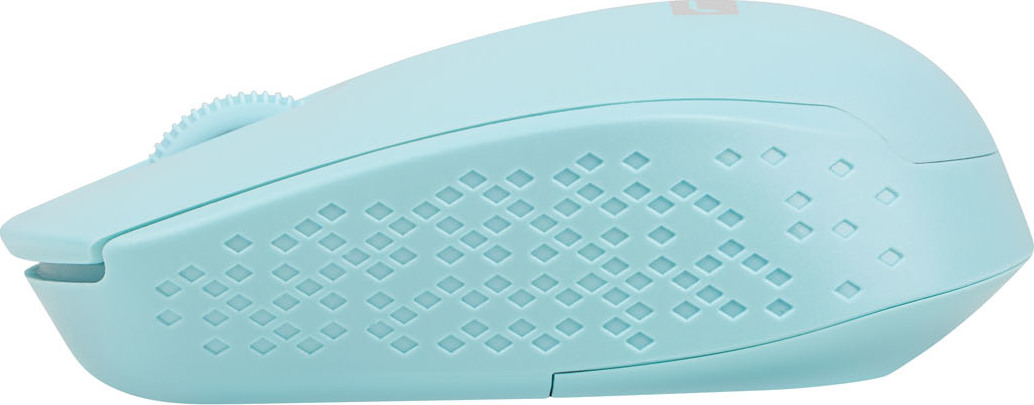 Myš Natec STORK/Kancelářská/Optická/1 600 DPI/Bezdrátová USB/Modrá