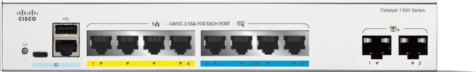 CISCO SB Cisco Catalyst C1300-8MGP-2X