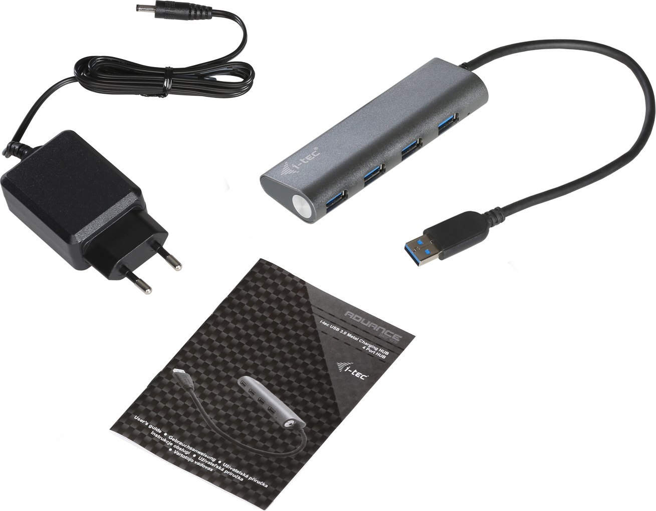i-tec USB 3.0 Metal Charging HUB 4 Port