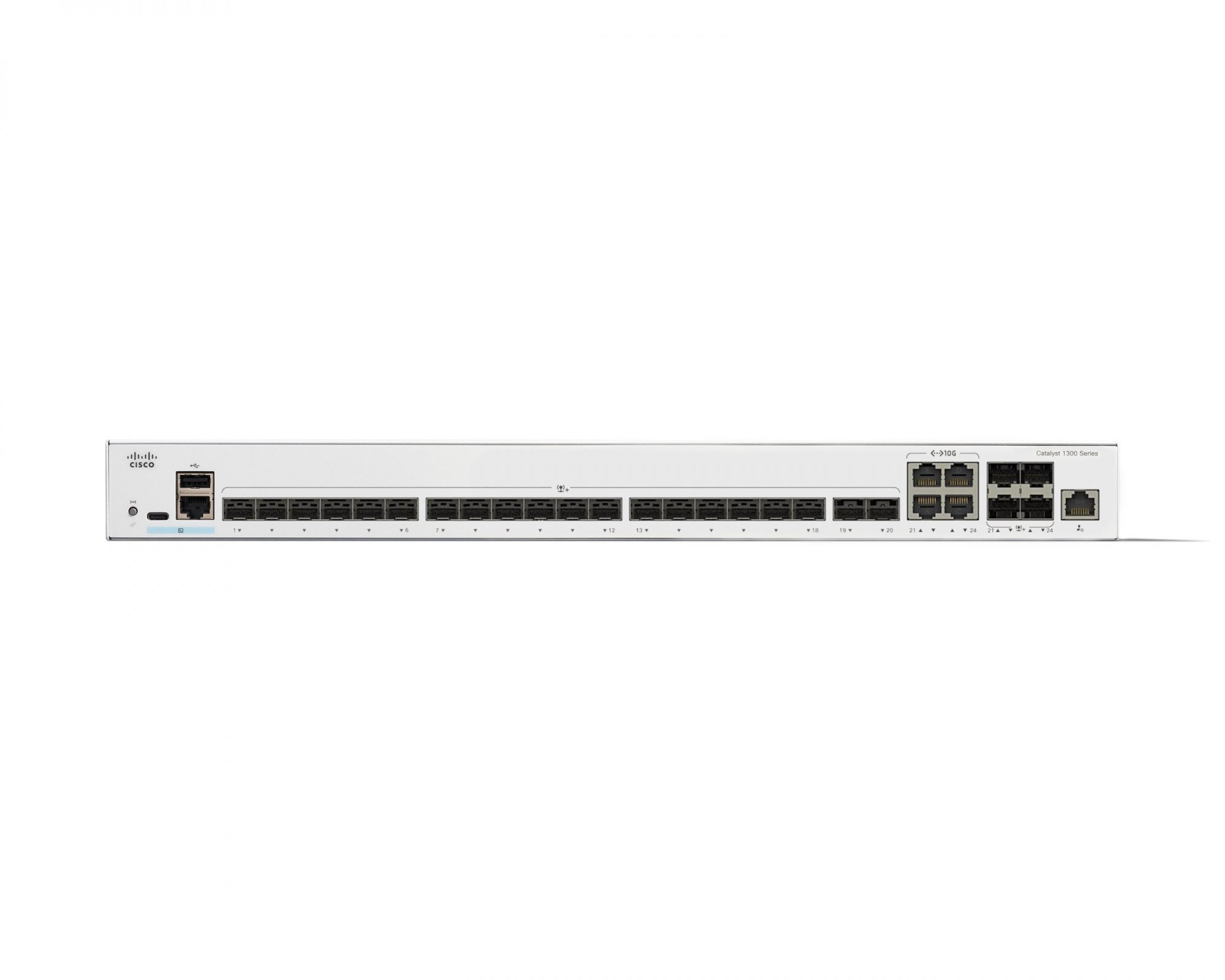Cisco Catalyst switch C1300-24XS (20xSFP+,4x10GbE/SFP+combo)