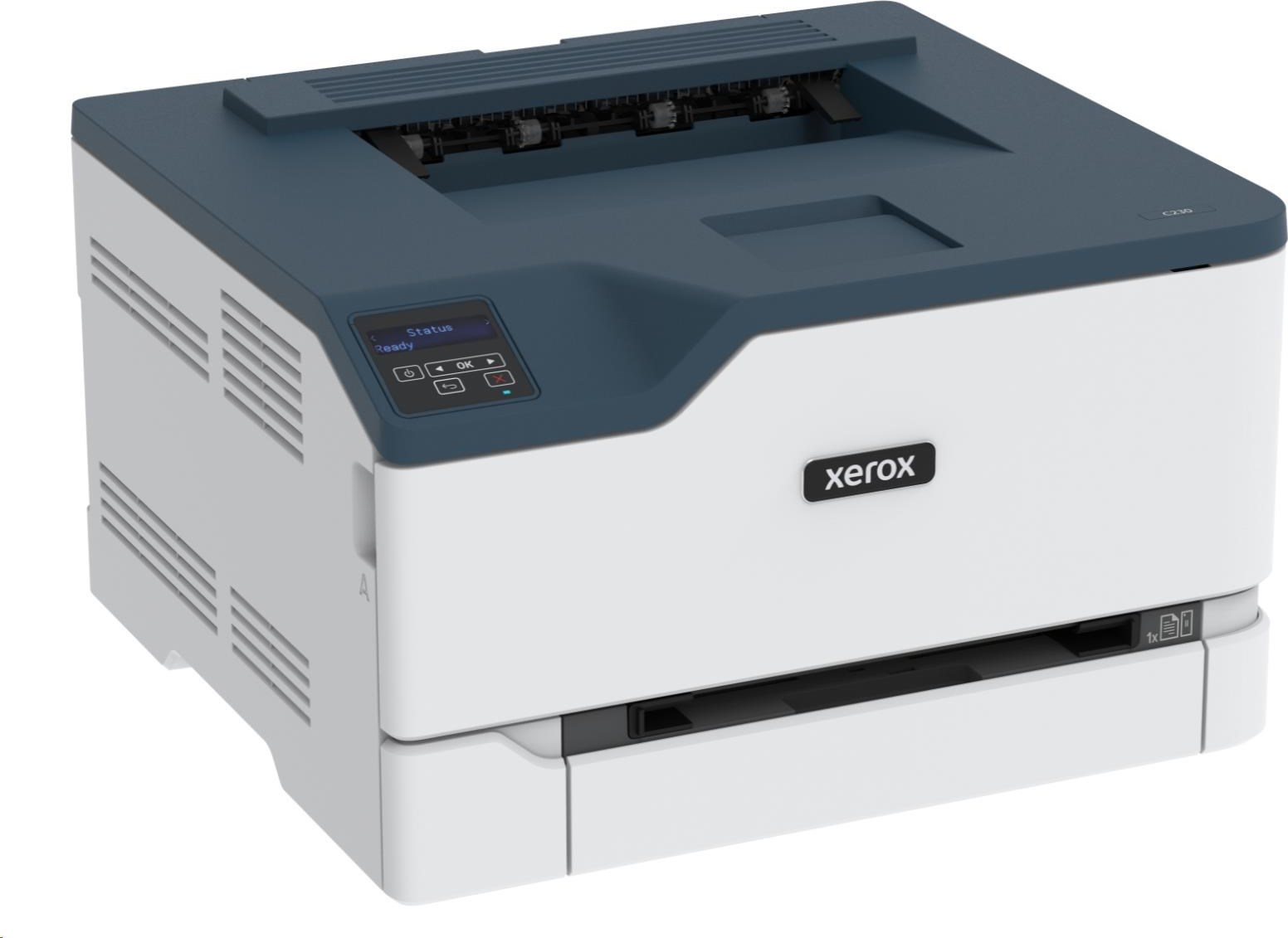 Xerox C230V_DNI, farebný laser. tlačiareň, A4,22 str./min,WiFi/USB/Ethernet,256 MB RAM, Apple AirPrint